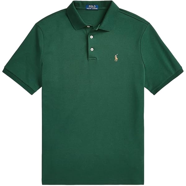 POLO RALPH LAUREN Men Custom Fit Mesh Pony Logo Shirt (XXL